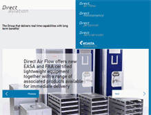Tablet Screenshot of directaviation.aero